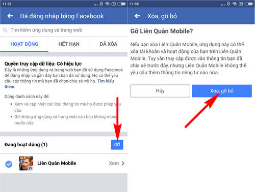 Lỗi đăng nhập liên quân mobile bằng facebook trên iphone